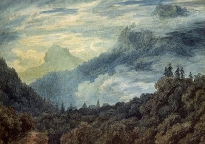 Die Große Kartause von John Robert Cozens
